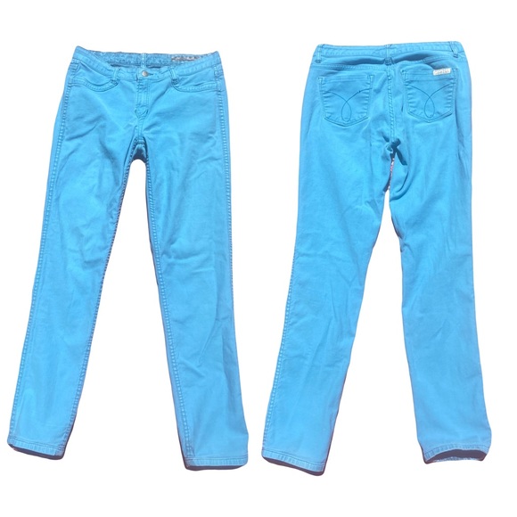 Calvin Klein Reversible Jeans Floral Leopard Print CK Straight Leg Pattern Denim - Picture 5 of 13